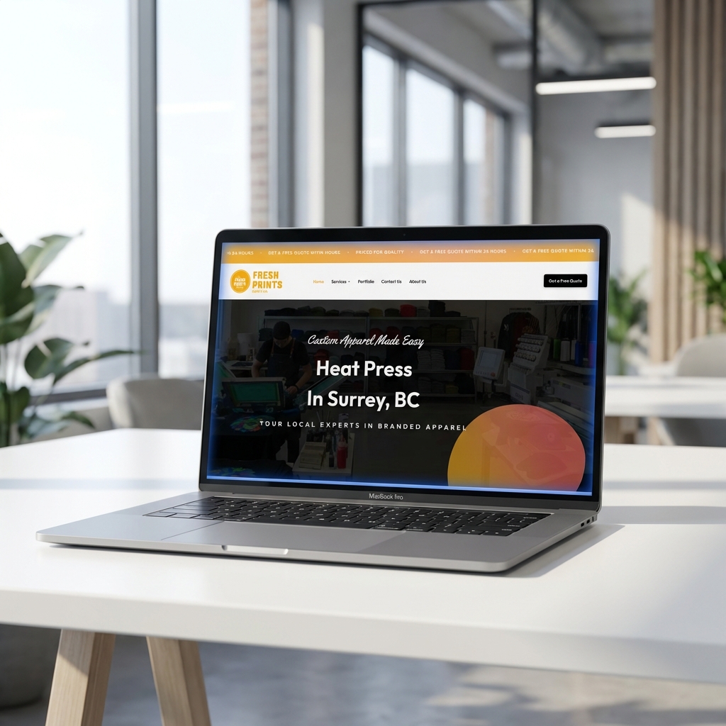 Fresh Prints Supply ecommerce website preview